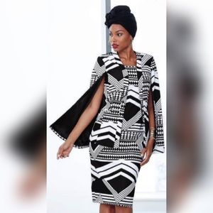 Ashro Neveah Print Jacket Dress
